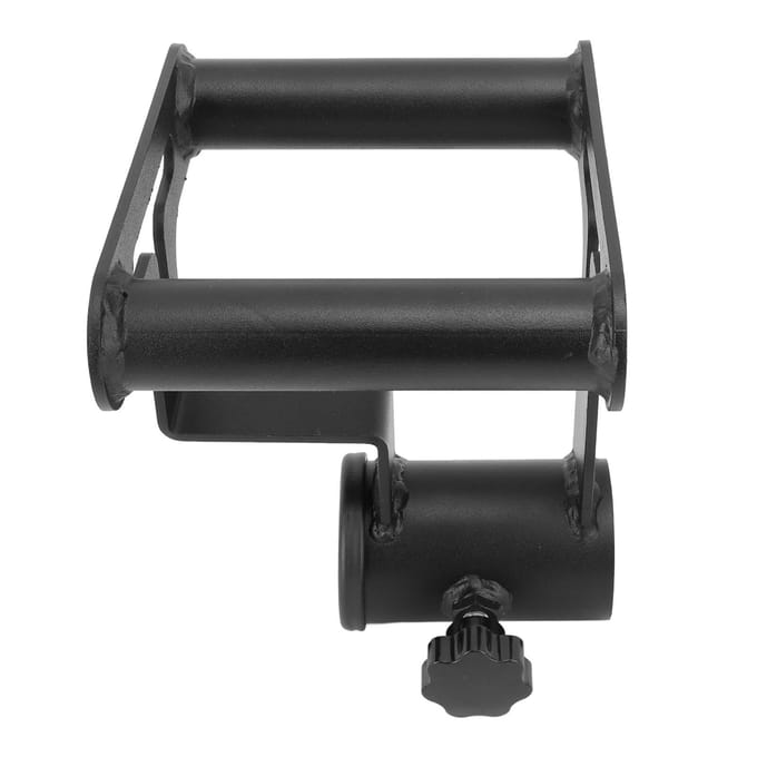 T-Bar Row Platform V-Bar Landmine Handvat Bevestiging Sterke Greep Draagbaar IJzer Stevig Halter black