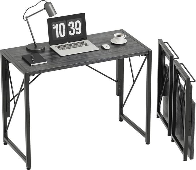 Compact Opvouwbaar Bureau - Ruimtebesparende Klaptafel voor Thuiswerkplek en Kleine Ruimtes