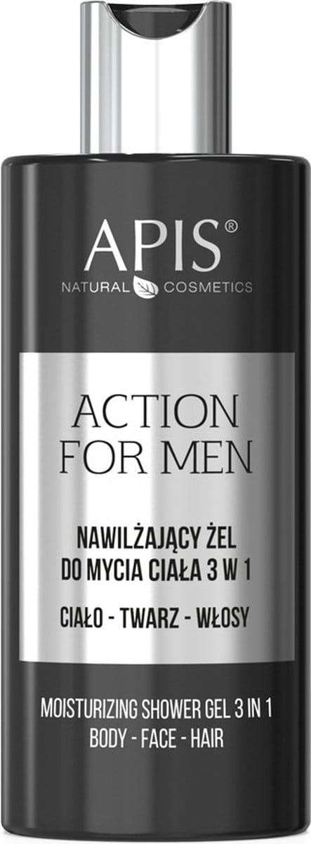 Action For Men hydraterende body wash 3in1 300ml