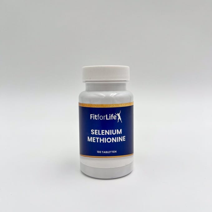 Fit for Life Selenium methionine - Geschikt voor vegetariërs en veganisten - 100 tabletten