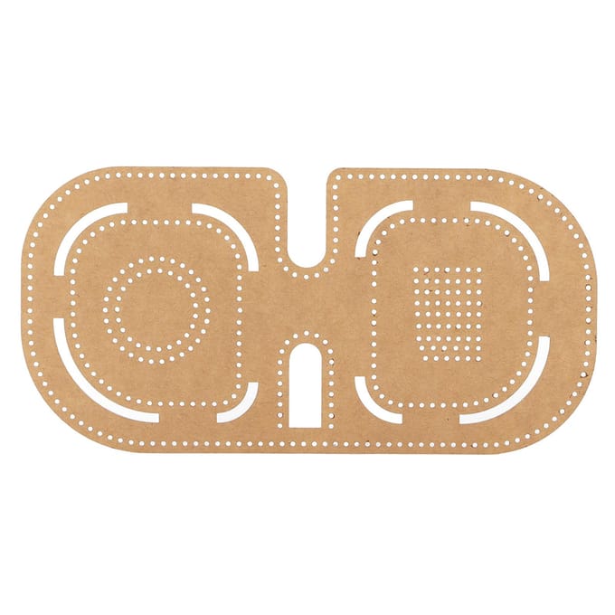 Gabarit Acrylique DIY Outils d'Artisanat Transparents avec Couche Protectrice pour Coupe à Distance Fabrication de Règle beige