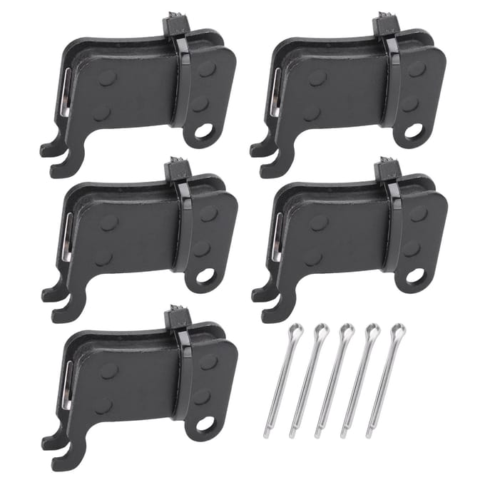 5 Set Schijfremblokken Fiets Hars Semi-Metaal Mountainbike Accessoires M965 BB7 black