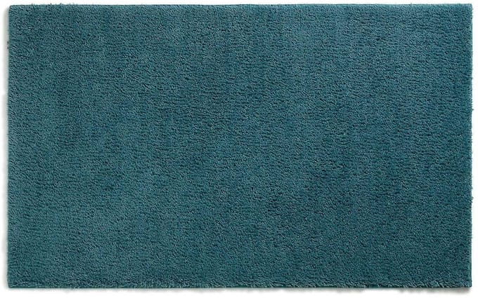 Badmat, 100 x 60 cm, Polyester, Petrol Blauw - Kela | Maja