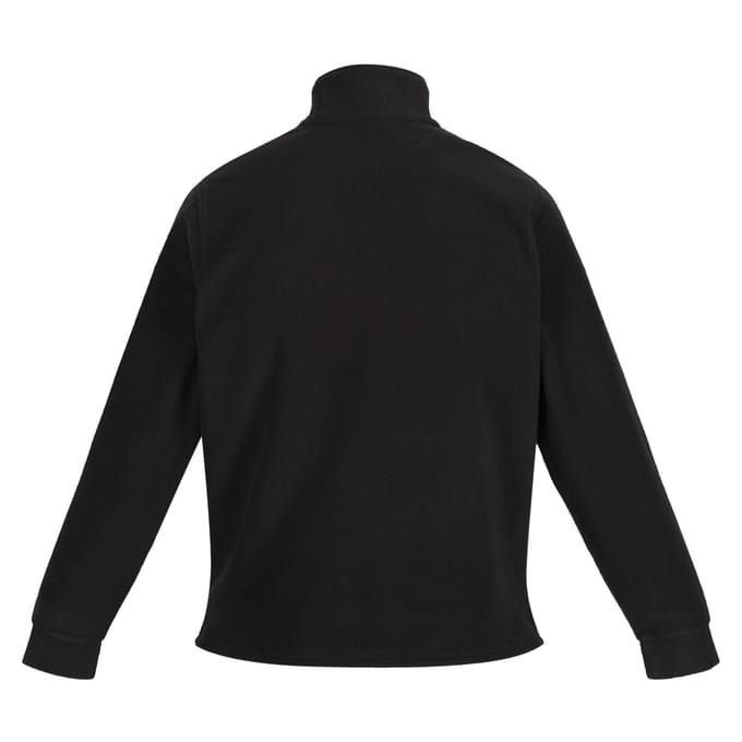 Regatta Thor Overhead Half Zip Anti-Pill Fleece Top (170 GSM) (Zwart)