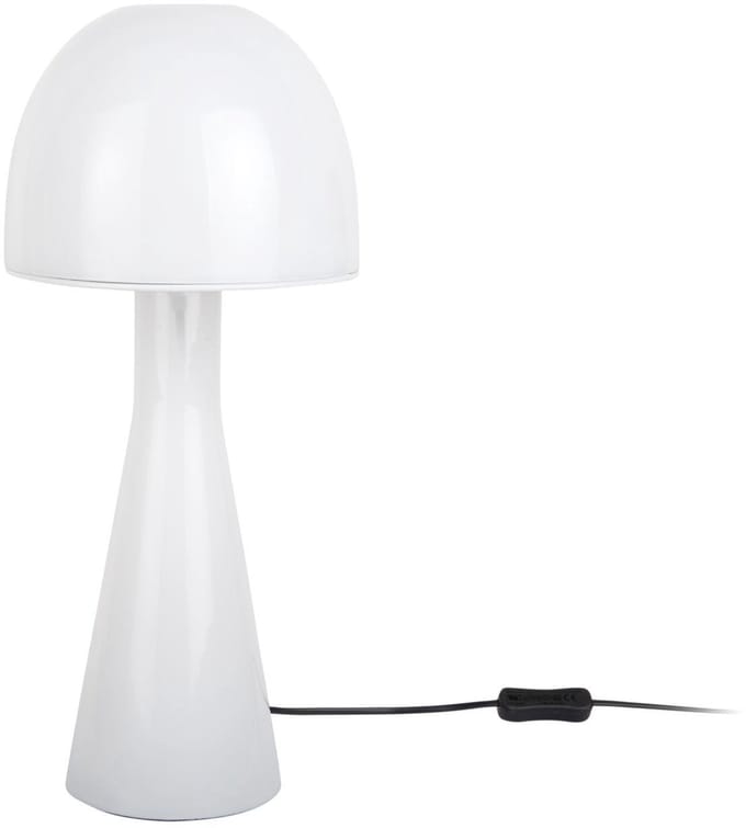 Leitmotiv Tafellamp Bombin - Wit - Ø20cm - Scandinavisch