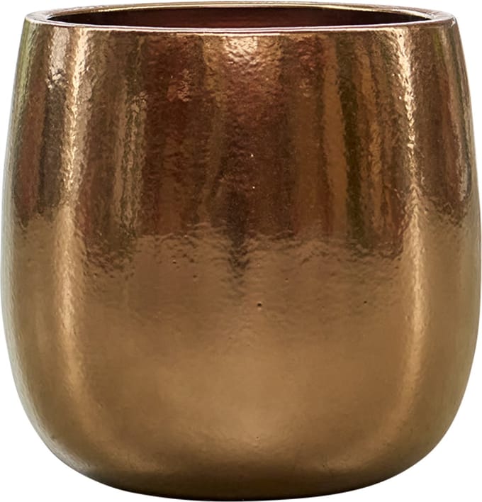 BAQ - Bloempot - goud - D43 x H43 cm - Opening 35 cm