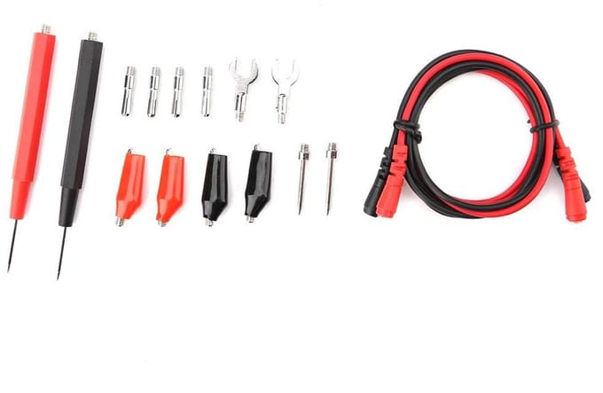 Multimeter Meetkabelsets met vervangbare krokodillenklemmen en probes