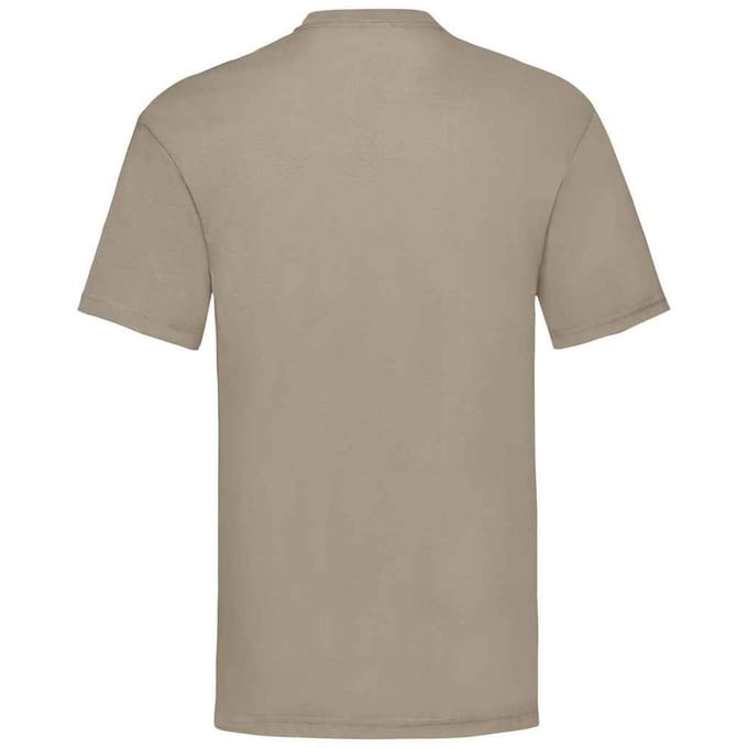 Fruit of the Loom Heren Valueweight T-Shirt (Khaki)