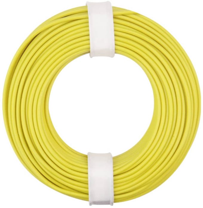 Donau Elektronik 175-013 Draad LiY 1 x 0.75 mm² + 0.75 mm² Geel 1 stuk(s)