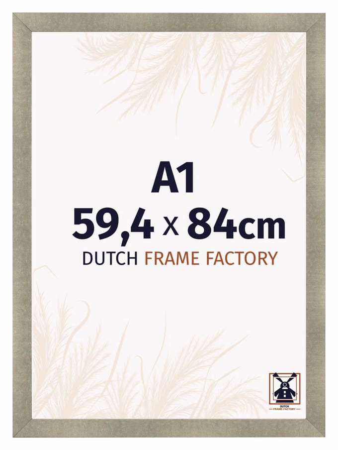 Fotolijst A1 59,4x84 cm - MDF - Goud Antiek - Praag
