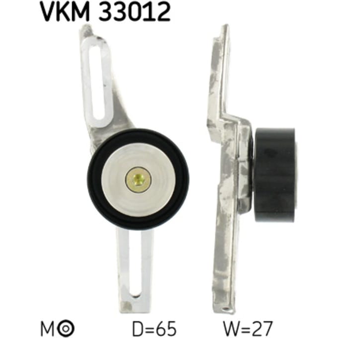 Spanpoelie, V-riem SKF VKM 33012