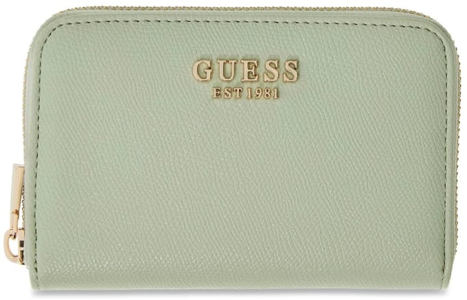 GUESS portemonnee Amorette SLG Zip Around Wallet Pistachio Lichtgroen