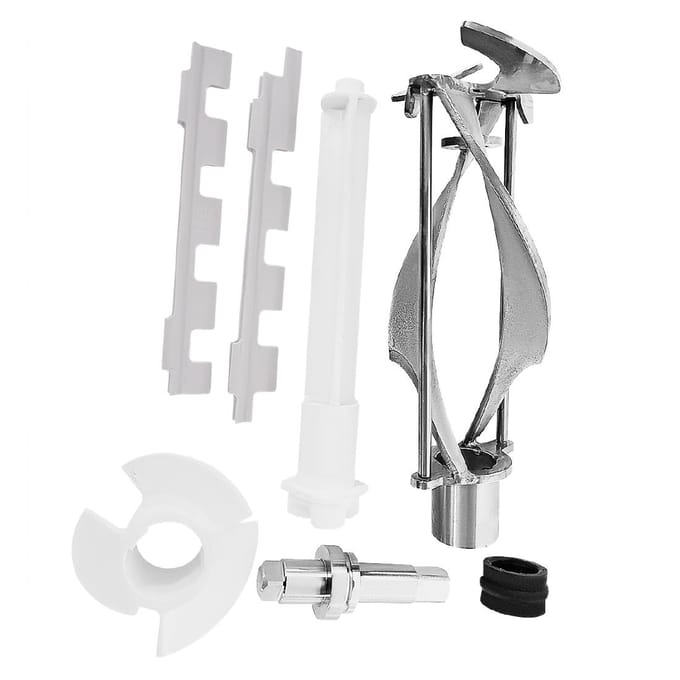 Polar RVS klopperassemblage