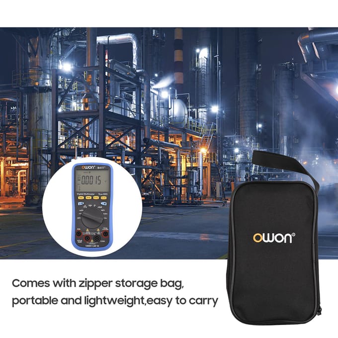 OWON B41T+ Digitale BT-multimeter met offline registratie 22000 tellingen True RMS Auto-ranging Elektrisch