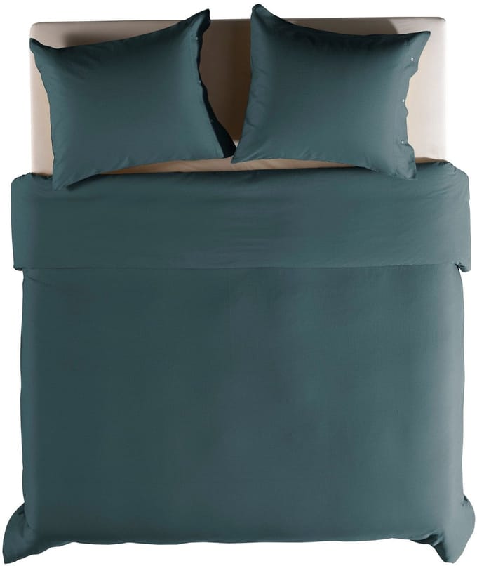 Yellow Cialda Dekbedovertrek - Eenpersoons - 140x200-220 cm - Dusk Blue