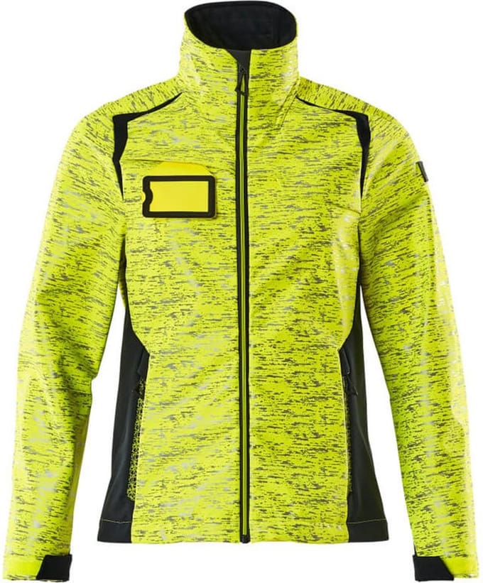 Mascot Accelerate Safe Softshell jas 19212-291 - hi-vis geel/donkermarine - M