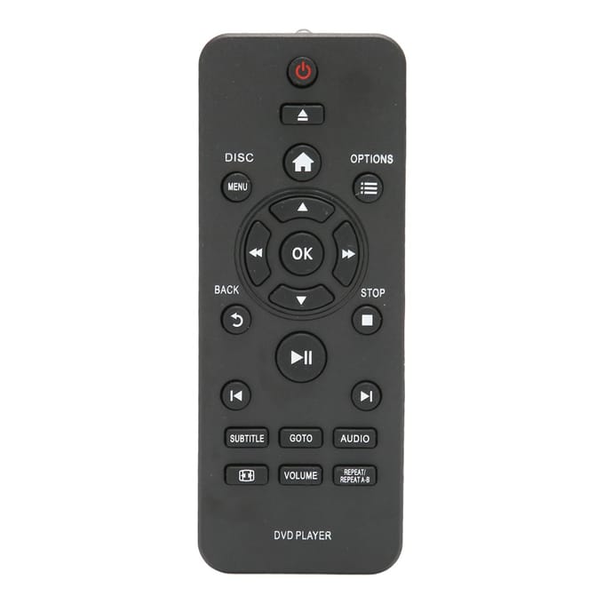 Télécommande de remplacement universelle compatible avec Philips RC‑5721 DVP3670K DISC blanc