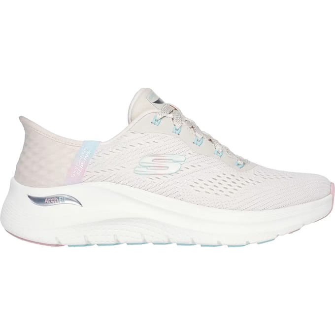 Skechers Slip-ins Arch Fit 2.0 - Easy Chic - Dames Sneakers - Naturel