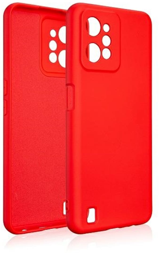 Beline Silicone - Realme C31 Hoesje - Rood - Elegant en Functioneel