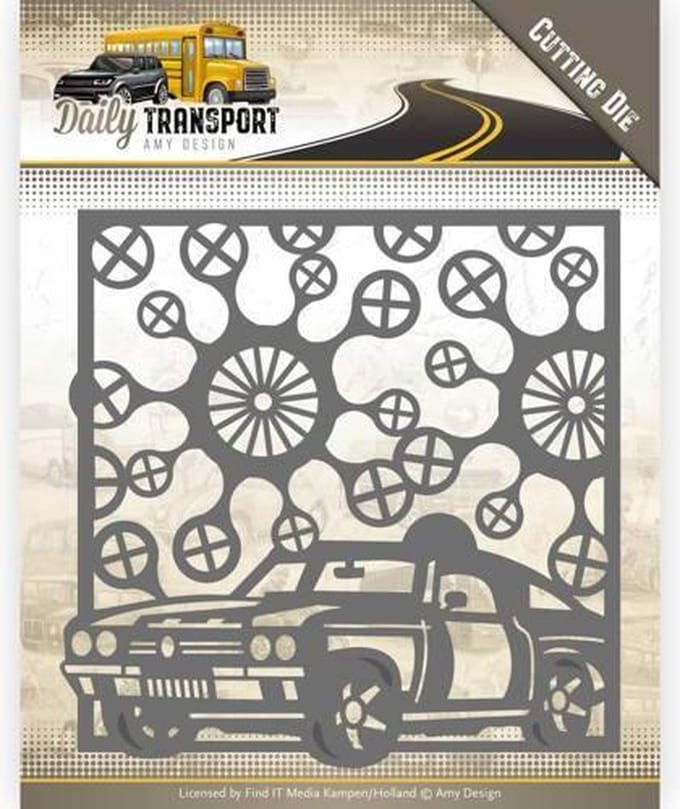 Mal  - Amy Design - Daily Transport - Auto Omlijsting