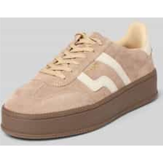 Sneakers van echt rundleer model 'Cuzmani'