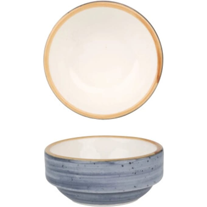 Bonna Kommetje - Aura Dusk - Porselein - 6 cm (30cc) - set van 6