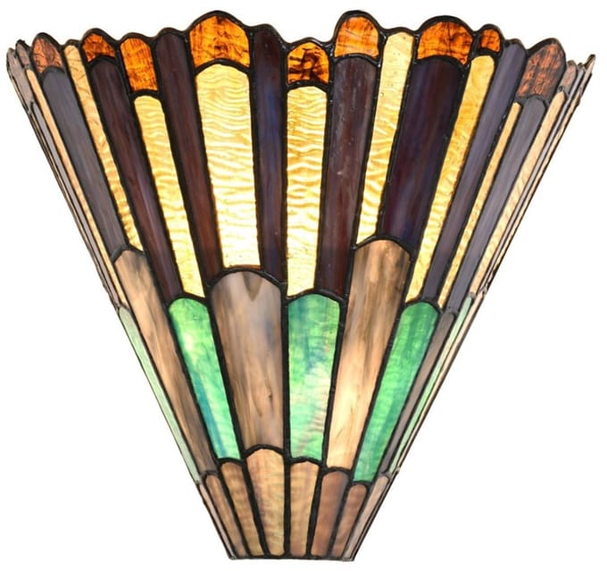 Tiffany Wandlamp Styled flower - Art Deco Trade