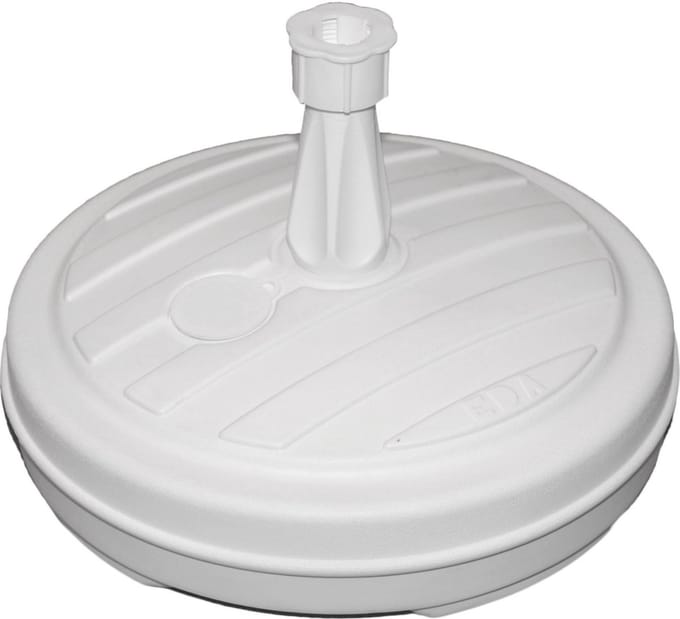 Parasolstandaard - 13 ltr - Wit