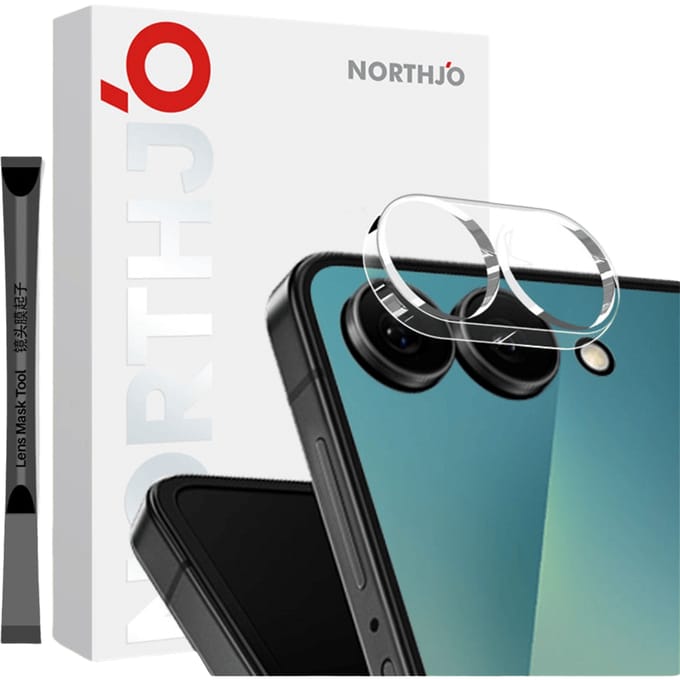 Northjo Samsung Galaxy Z Flip8 Camera Protector Transparant