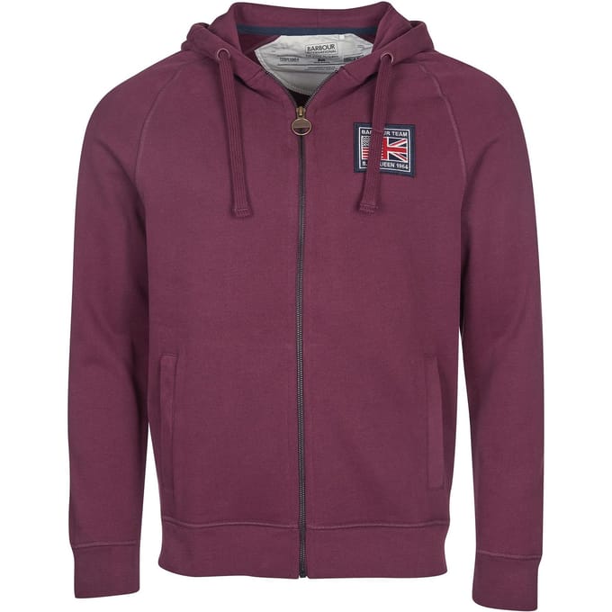 Barbour - Felpa Re94 Merlot MOL0312