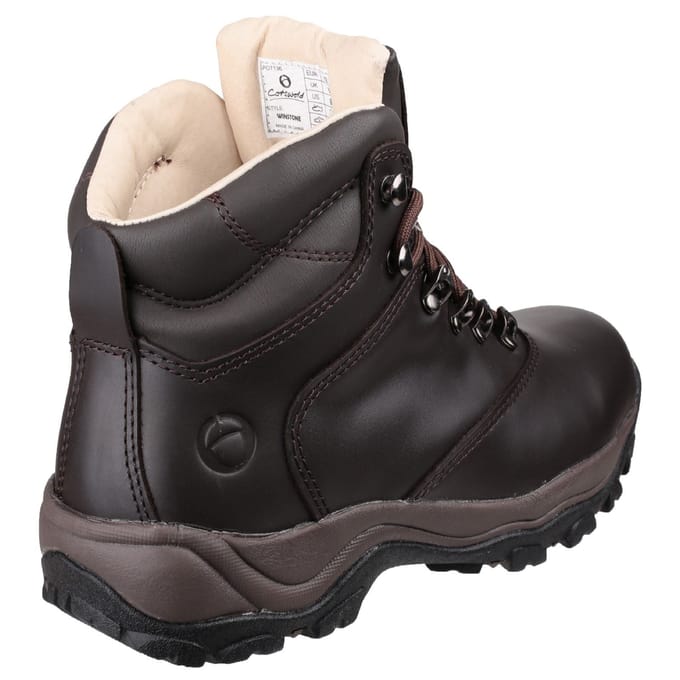Cotswold Winstone Leren Heren Bruine Wandelschoenen