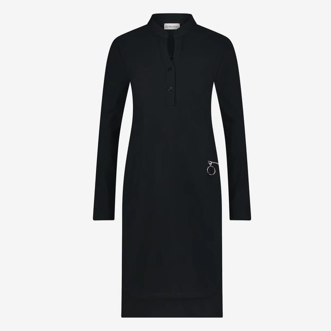 Dress Eva Easy Wear | Grigio Notte - Grigio Notte / S