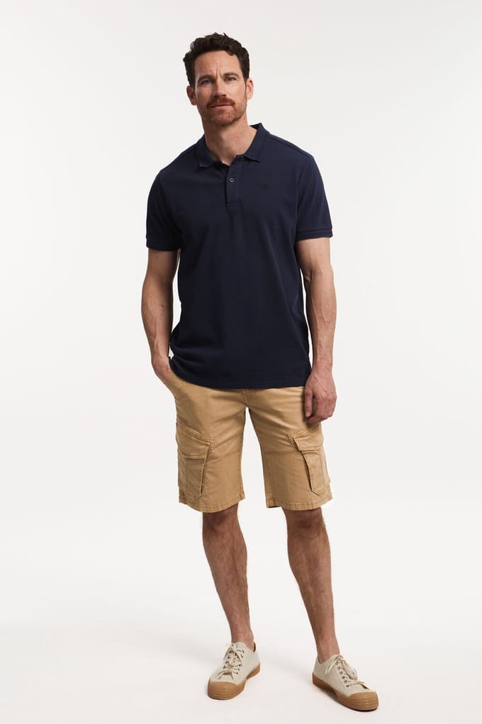 Pilot Heren Polo Blauw - Maat XXL