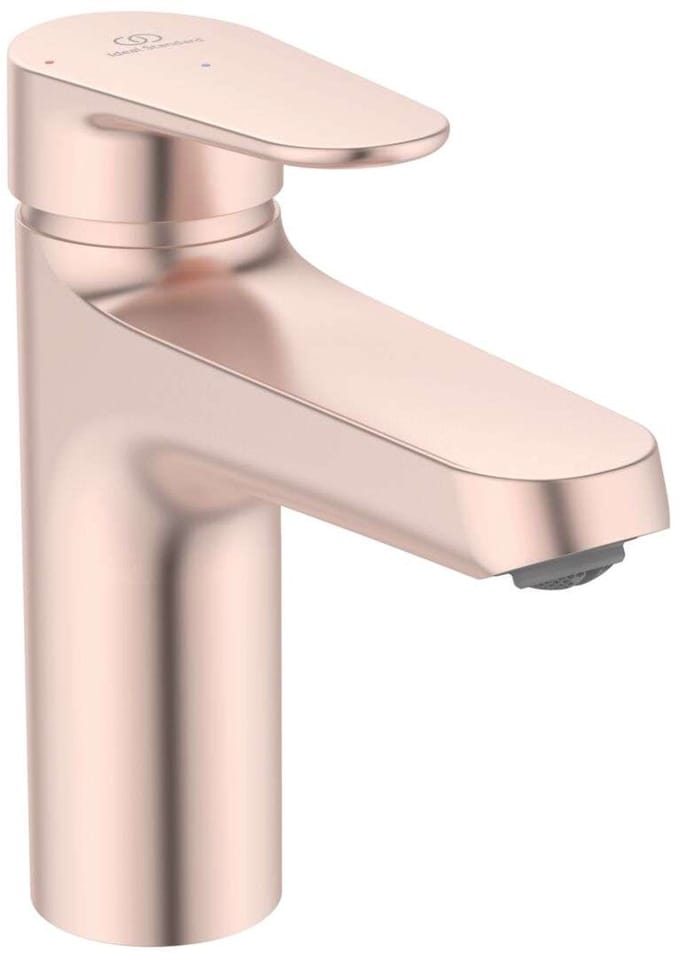 Ideal Standard ALU+ - Wastafelkraan met Click-Clack uitloop, BlueStart, rosé BE130RO