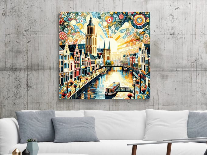 Kunstprint | Wanddecoratie | Forex | 100 × 100 cm