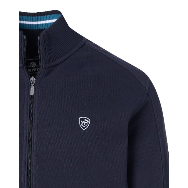 Campbell Vest Heren Donkerblauw