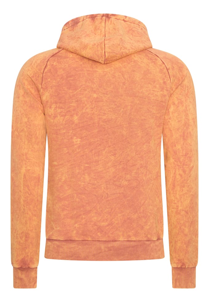 Gewassen hoodie met een used look