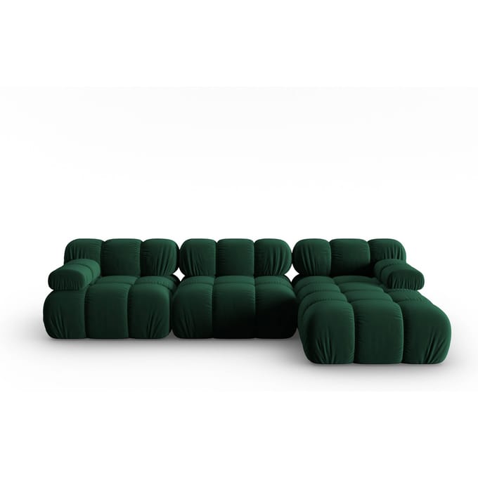 Modulaire-4-zitshoekbank Tropea rechts velvet | Milo Casa
