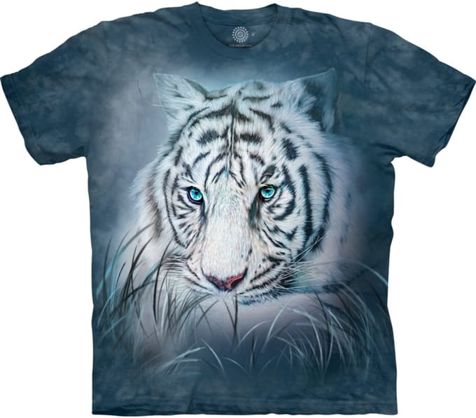 T-shirt Thoughtful White Tiger S