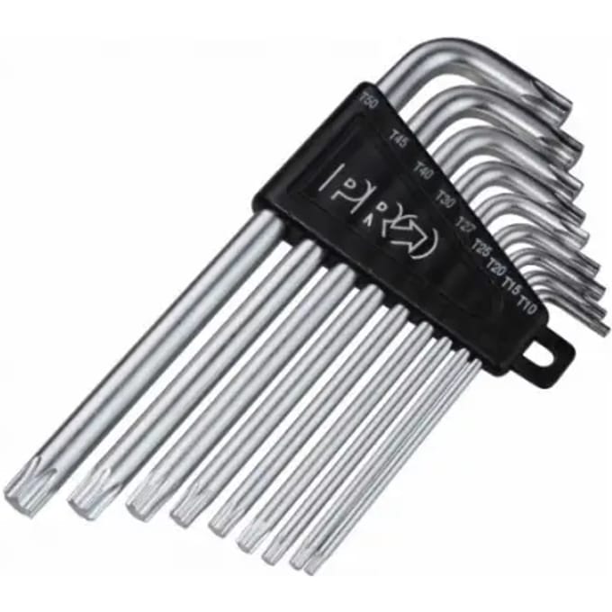 PRO Torx Sleutel Set T10/15/20/25/30/40/45/50 - one size