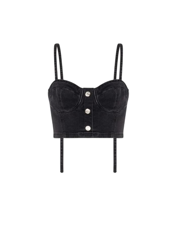 kano's en top vrouw Moschino Jeans - top denim strech 13,5 oz - n.d.