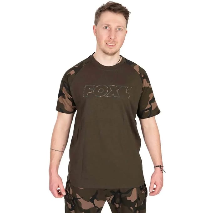 Fox Khaki / Camo Outline T Large