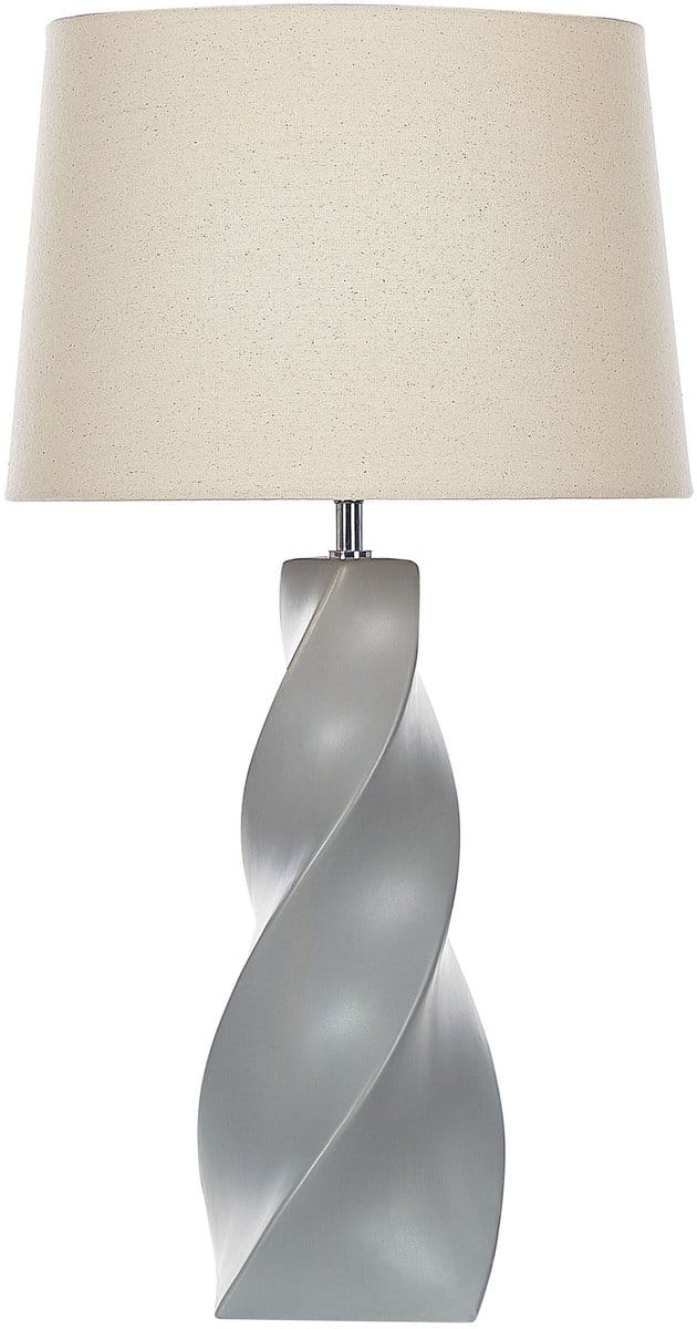 BELAYA - Tafellamp - Lichtbeige - Keramiek