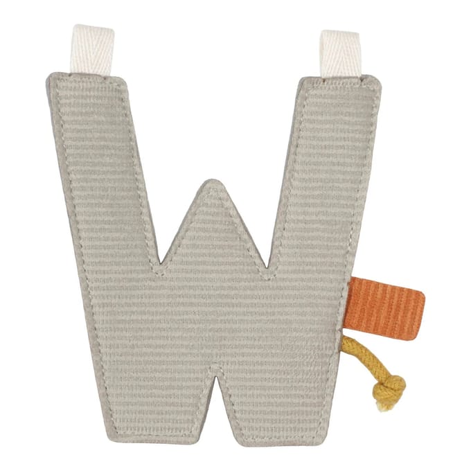 Little Dutch Slinger Element - Letter W - Grijs