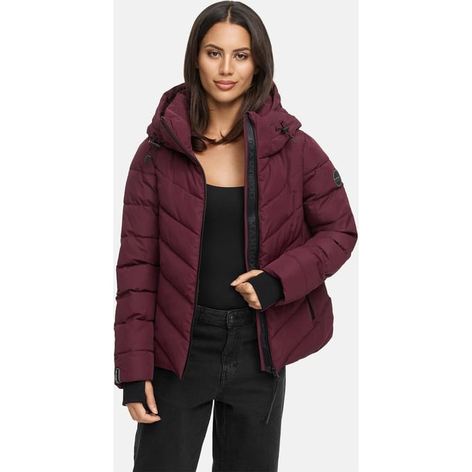 Marikoo Samuiaa damesjas – warm, stijlvol & met afneembare capuchon