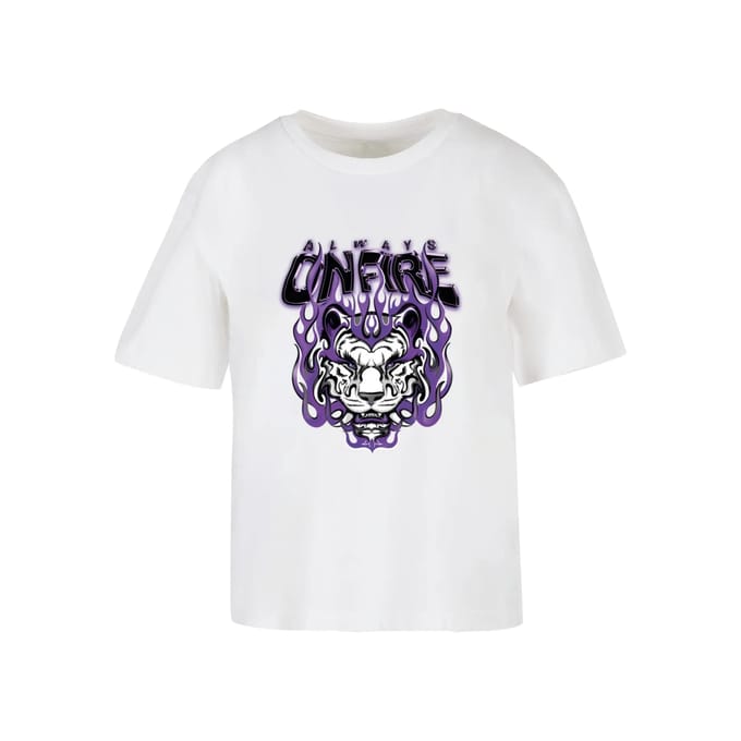 T-shirt dames Miss Tee Always On Fire