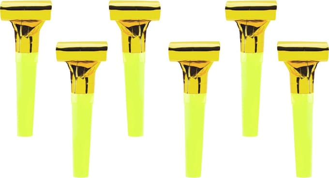 Roltongen Goud (6 stuks)