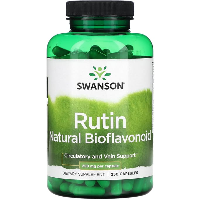 Rutine, Natuurlijke Bioflavonoïden, 250 mg, 250 Capsules