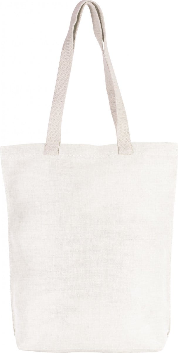 Tas Heren One Size Kimood Vanilla White 70% Jute, 30% Katoen