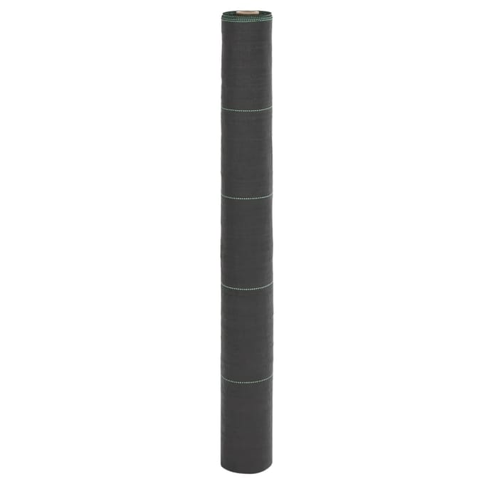 vidaXL - Worteldoek - 1x50 - m - polypropeen - zwart